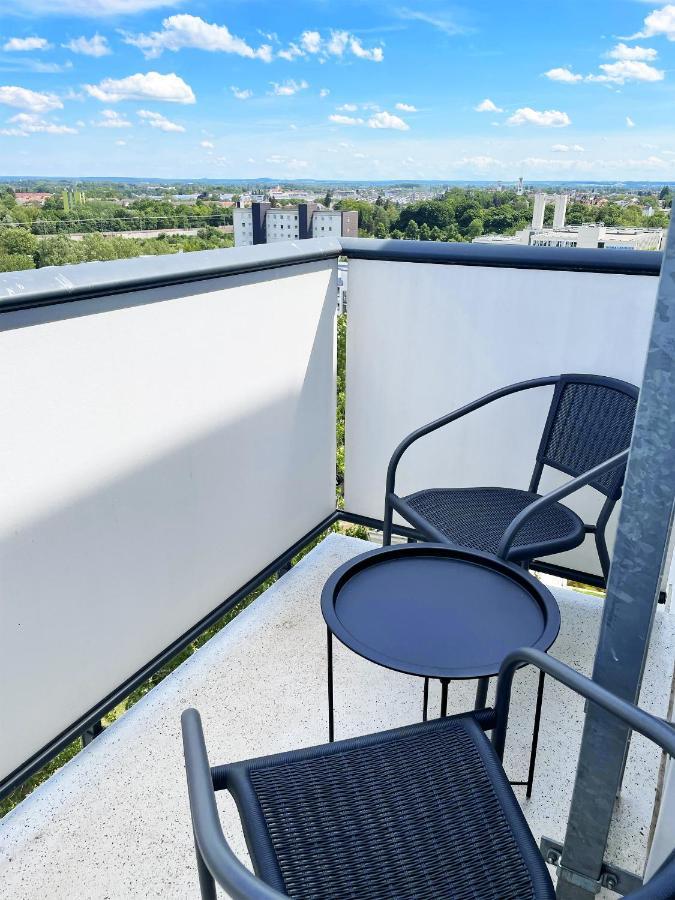 Panorama Home Mit Weitblick Auf Die City Ingolstadt Exterior foto